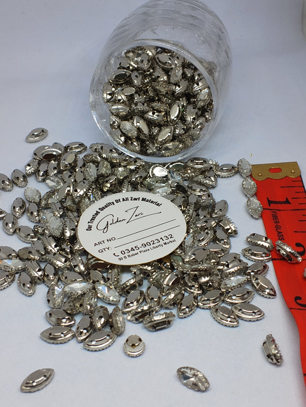 Kashti Shape Stones(12 Pieces)