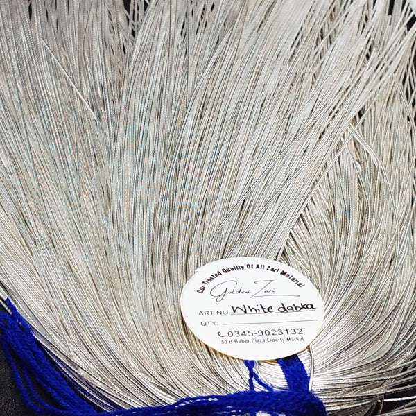 White Dabba Wire – Premium Quality Jewelry Making Wire (Without Cut)