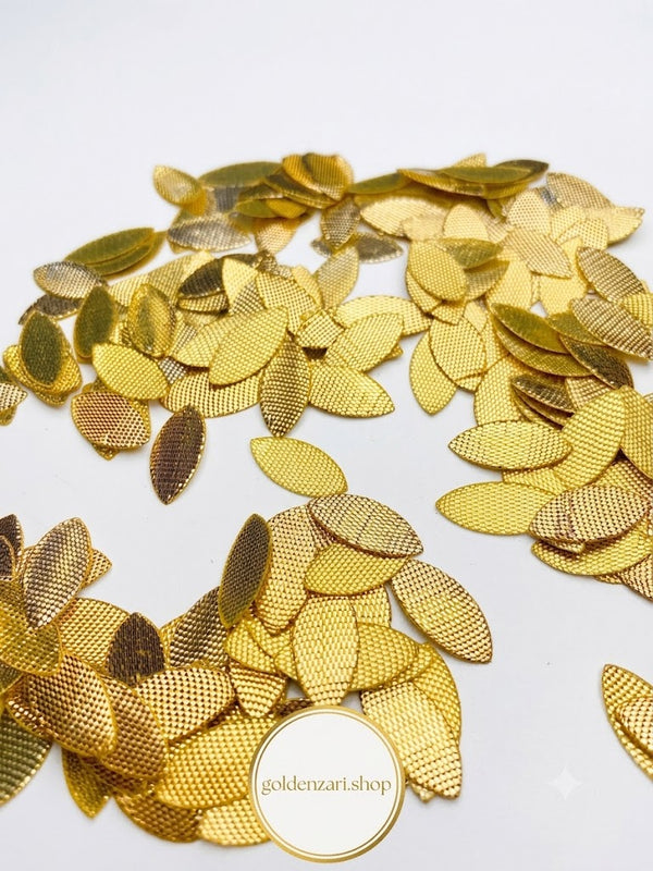Gota Leaf Shape Appliqué – Embroidery Embellishment (5g)