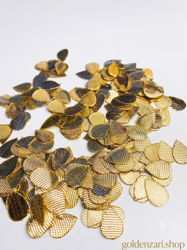 Gota Drop Shape Appliqué – Embroidery Embellishment (5g)