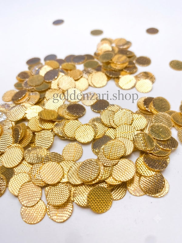 Gota  Round Appliqué – Embroidery Embellishment (5g)